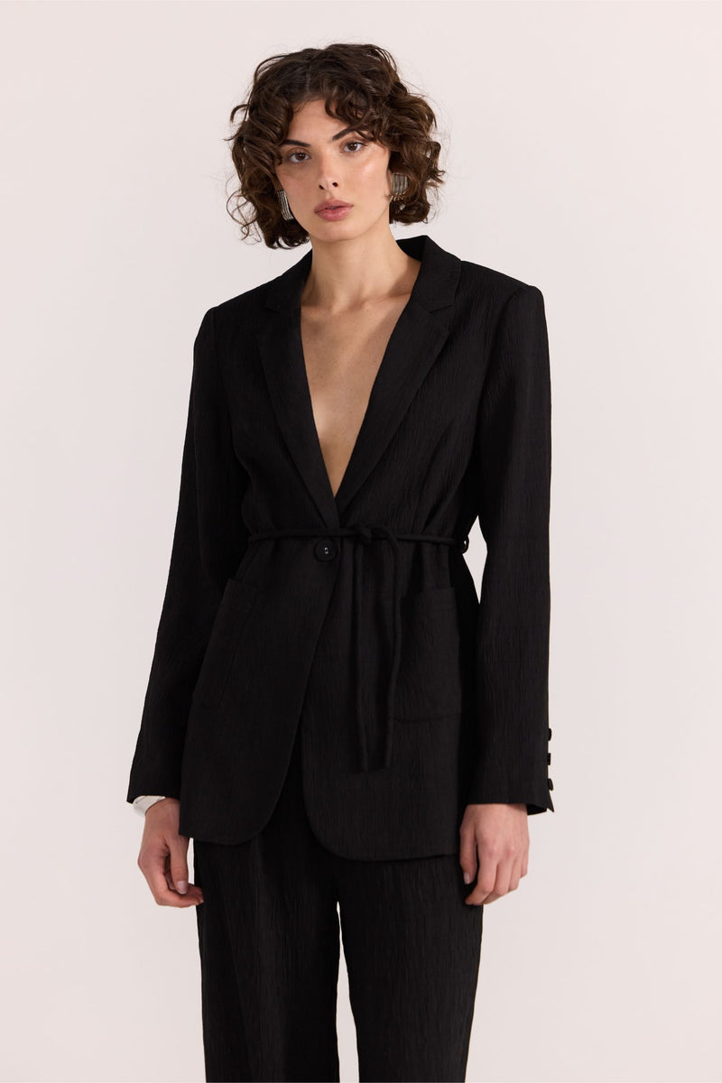 Staple The Label Emory Tie Waist Blazer