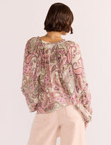 Minkpink Cadence Long Sleeve Blouse