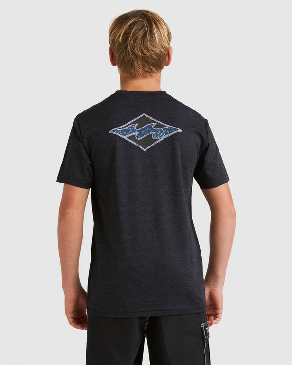 Billabong Boys Diamond Shoreline LF LS Rashie