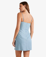 Billabong Stay Awhile Chambray Dress