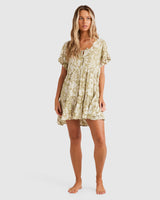 Billabong Off Tropic Tiered Dress